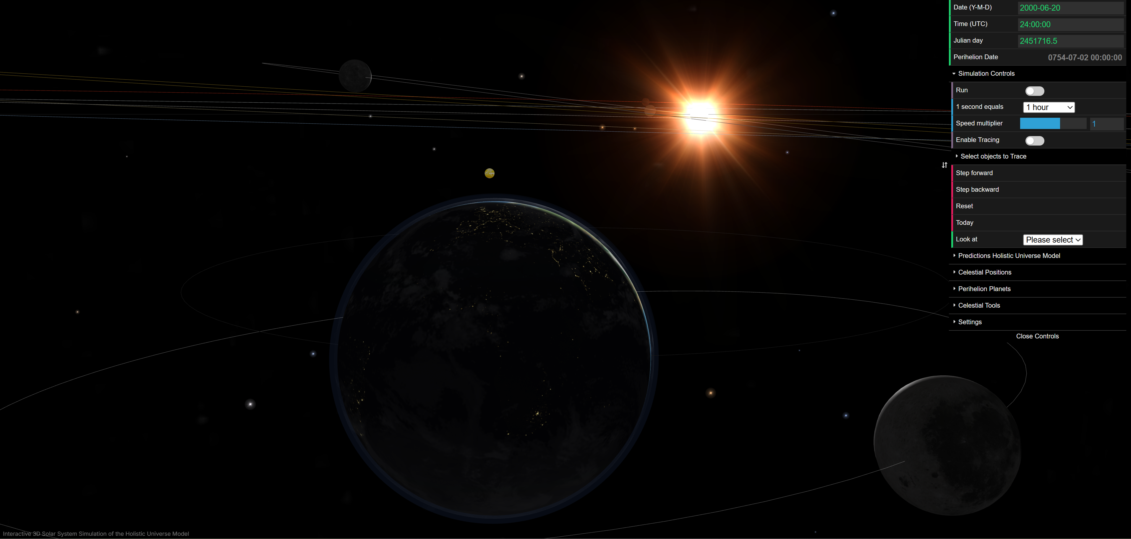 Solar System Simulation