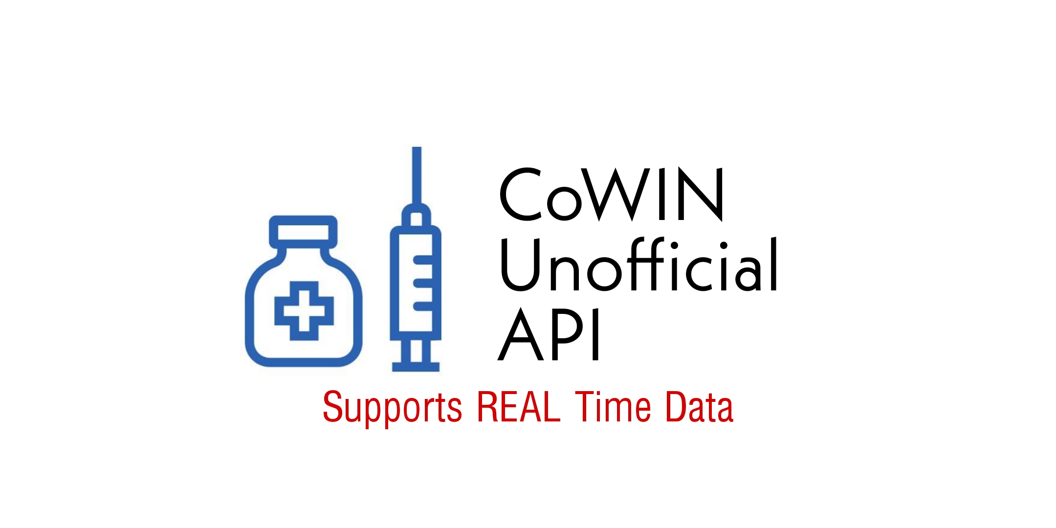 CoWIN Unofficial API Banner