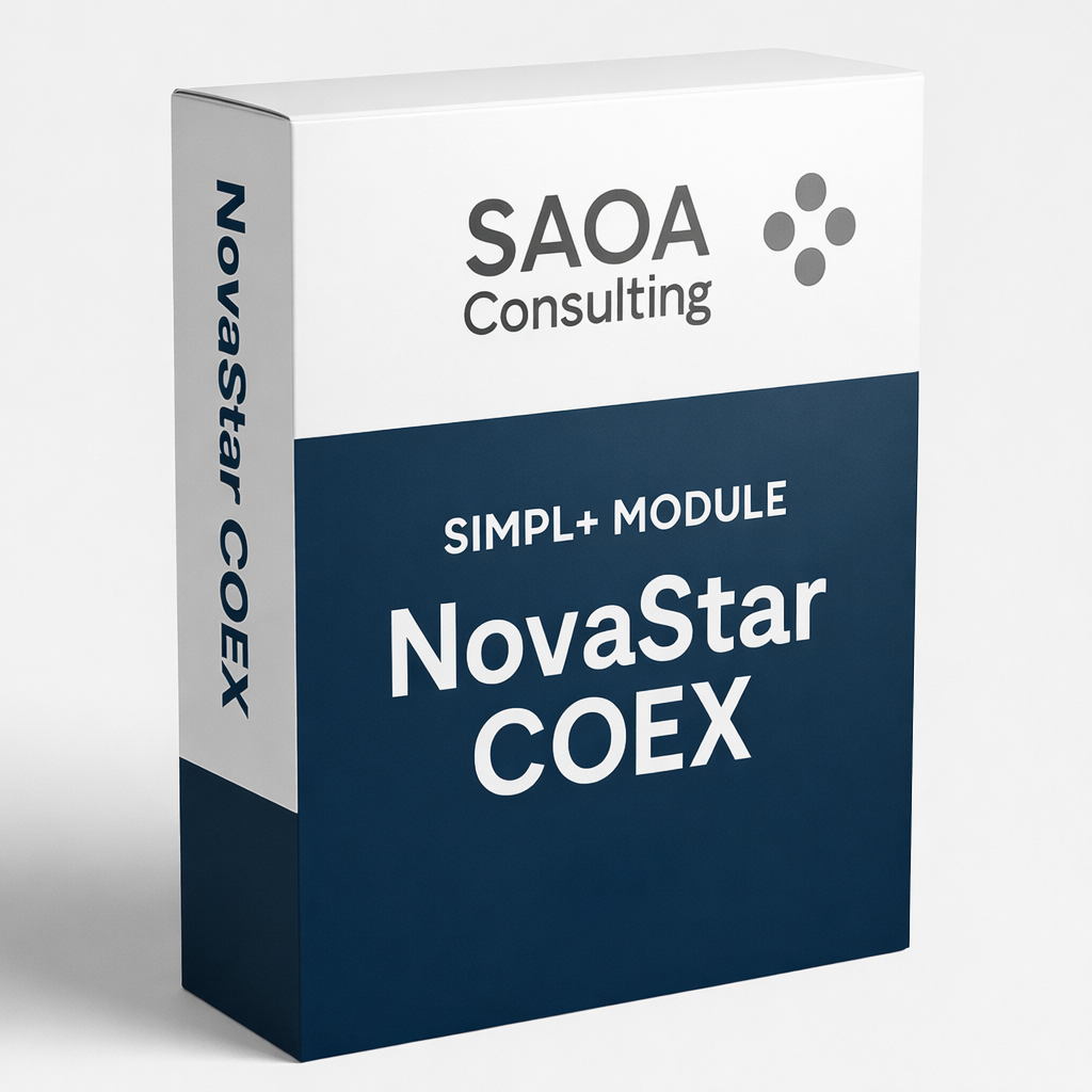 CR-NovaStar_COEX_Crestron_Module