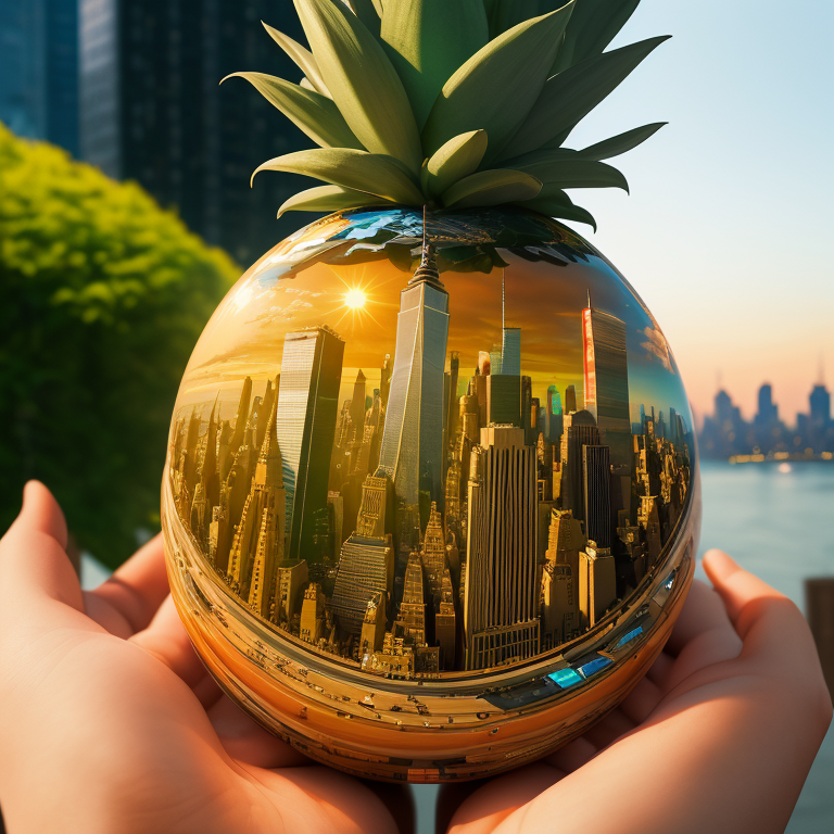 a new york pineapple