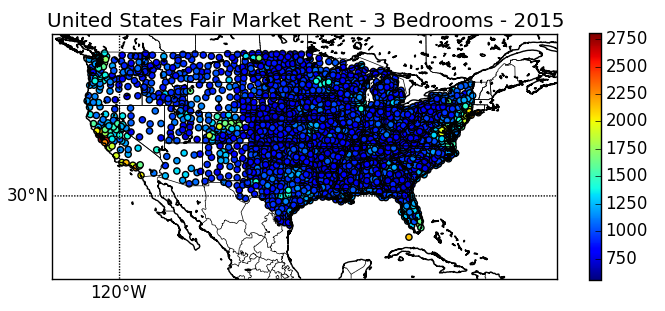 United States Fair Market Rent 2015