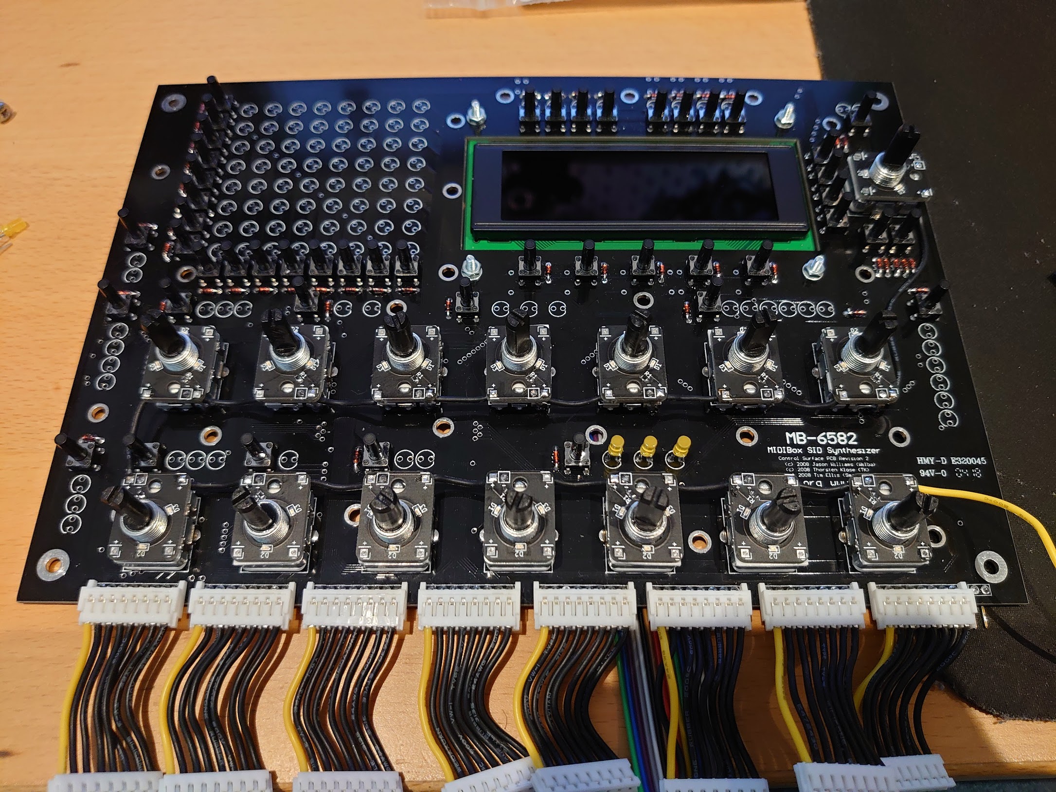 Encoder backlight, from the project README