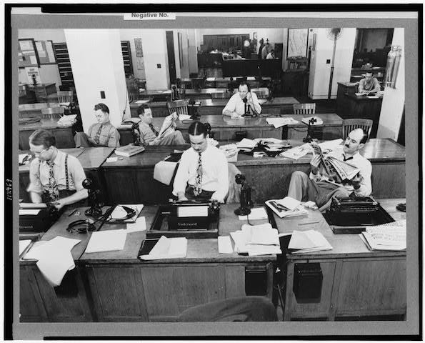 NYT newsroom