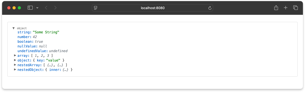 HTML Output