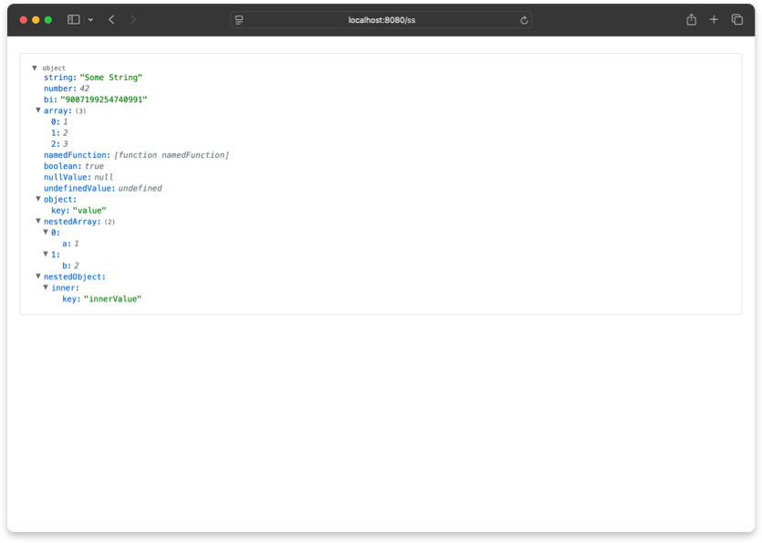 HTML Output