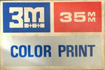 3M ColorPrint High Speed ISO 400 film packaging