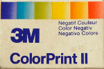 Ferrania 3M ColorPrint II ISO 100 film packaging