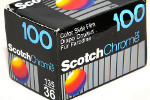 Ferrania 3M ScotchChrome 100 (Improved) film packaging