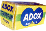Adox Schleussner Tempo-Pan film packaging