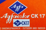 Agfa Agfachrome CK17 film packaging