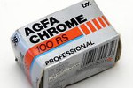 Agfa AGFACHROME RS 100 Professional RS100 film packaging