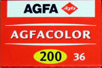 Agfa AgfaColor 200 film packaging