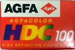 Agfa Agfacolor CNS100 film packaging