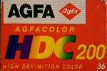 Agfa AGFACOLOR HDC200 film packaging
