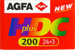 Agfa AGFACOLOR HDC200 Plus-2 film packaging