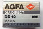 Agfa DD 12 Dia Direct DD12 ISO 32 film packaging