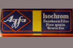 Agfa Isochrom 18 DIN film packaging