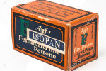 Agfa Isopan-F film packaging