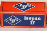 Agfa Isopan IF – ASA 40 film packaging