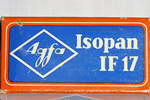 Agfa Isopan IF17 film packaging
