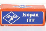 Agfa Isopan IFF – ASA 25 film packaging