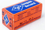 Agfa Isopan Record - Code "IR" ISO 650 film packaging