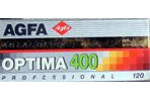 Agfa AGFACOLOR OPTIMA 400 Professional film packaging