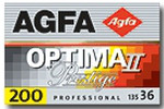 Agfa OptimaII Prestige 200 Optima 2 film packaging