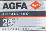 Agfa AGFAORTHO 25 Professional film packaging