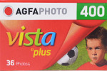 Fujifilm AgfaPhoto Vista Plus 400 +400 film packaging