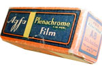 Agfa / Ansco Plenachrome film packaging
