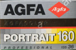 Agfa AGFACOLOR Portrait 160 Professional (Code XPS) Portrait160 film packaging