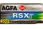 Agfa AGFACHROME RSX II 200 Professional RSXII200 film packaging