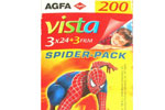 Agfa AGFACOLOR Vista 200 Spider Pack film packaging
