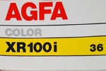 Agfa AGFACOLOR XR100i Mini film packaging