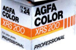 Agfa Agfacolor XRS200 Professional film packaging