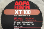 Agfa Negative XT100 (color) film packaging