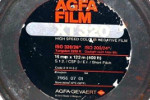Agfa negative XT320 (color) film packaging
