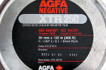 Agfa Negative XTR250 code 3OEWA Barcode Colour Negative Film (... film packaging