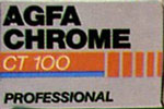 Agfa Agfachrome CT100 Professional film packaging