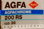Agfa AGFACHROME RS 200 Professional RS200 film packaging