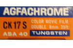 Agfa Agfachrome CK17S ASA 40 film packaging