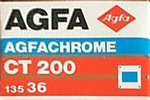 Agfa Agfachrome CT200 improved film packaging