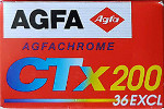 Agfa Agfachrome CK20 film packaging