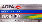 Agfa AGFACHROME RSX100 Professional film packaging