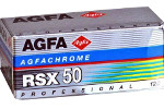 Agfa AGFACHROME RSX50 Professional film packaging