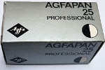 Agfa Agfapan 25 Professional film packaging
