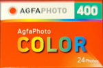 Agfa Photo Color 400 film packaging