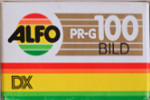 Fujifilm Alfo PR-G 100 BILD film packaging