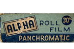 Gevaert Alpha Panchromatic 30° film packaging